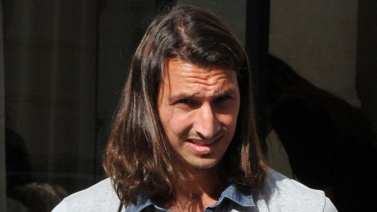 En annan machoman som gillar sitt långa hår är Zlatan.
