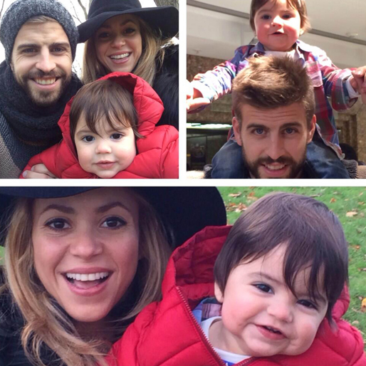 Sötchock! Shakira och Gerard Piqué med sin galet söta son. Sötchock! Shakira och Gerard Piqué med sin galet söta son.