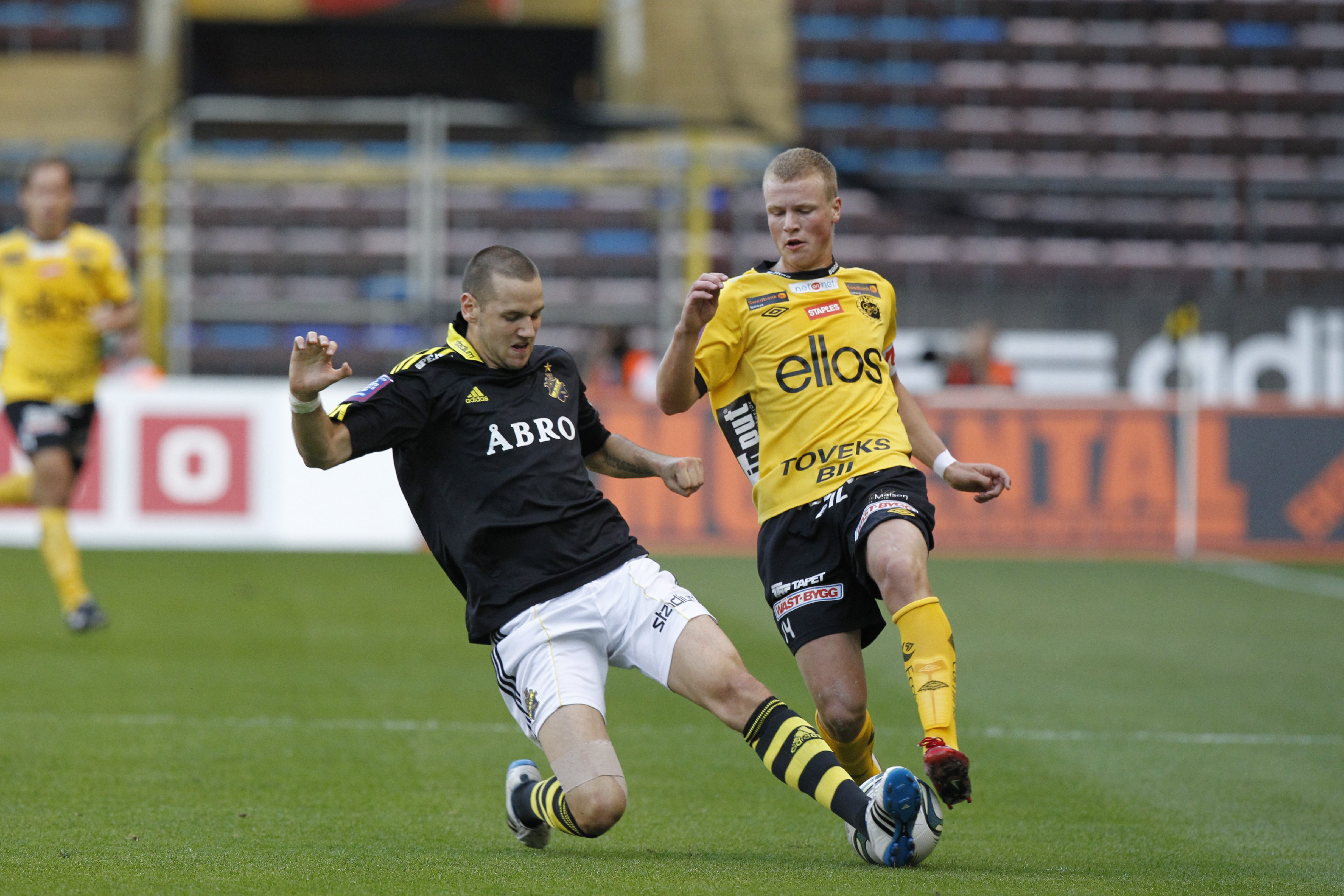 AIK, Per Karlsson, Alexander Milosevic, Niklas Backman, Allsvenskan