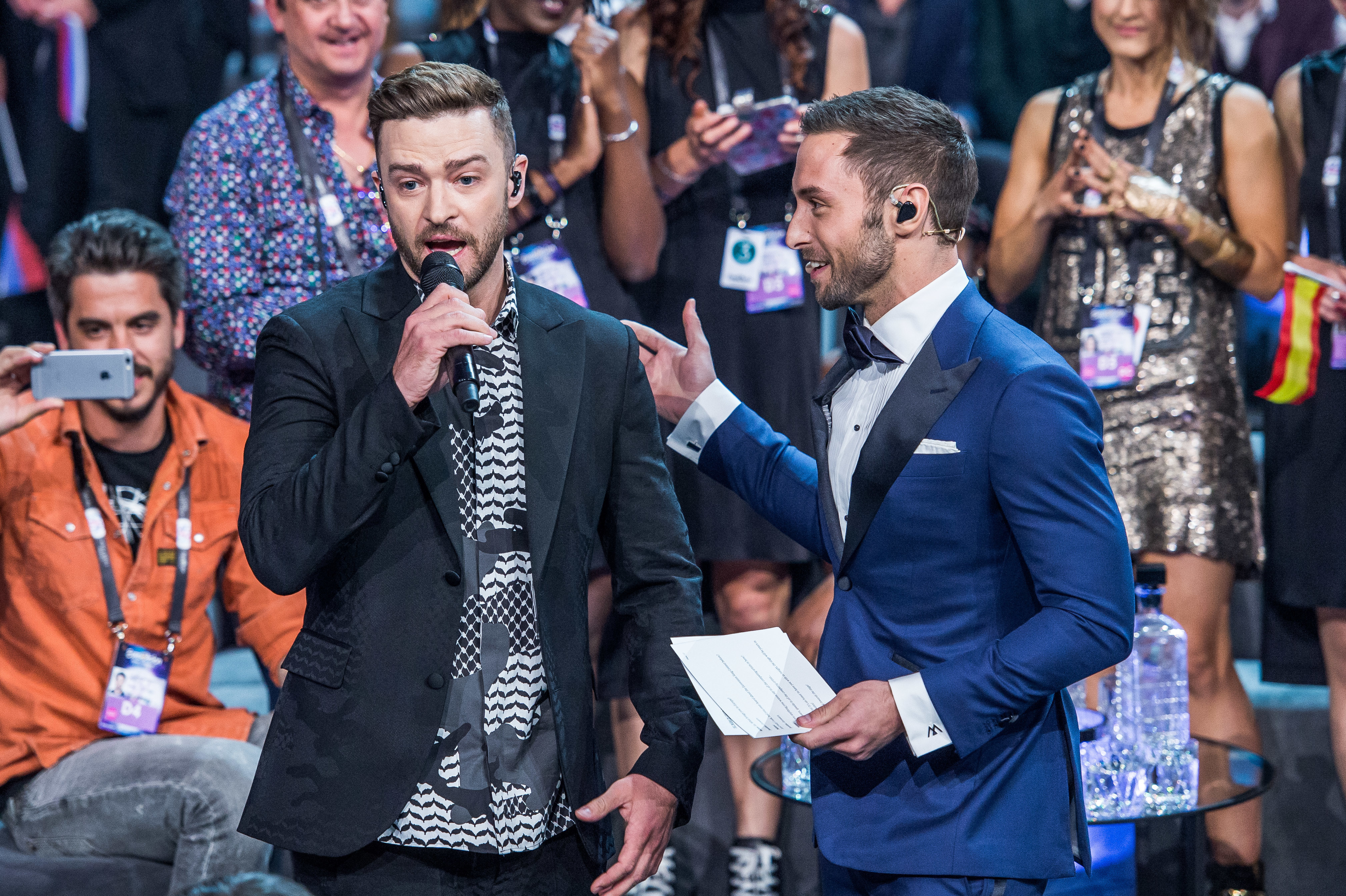 Timberlake ska framträda under kvällens Eurovision.