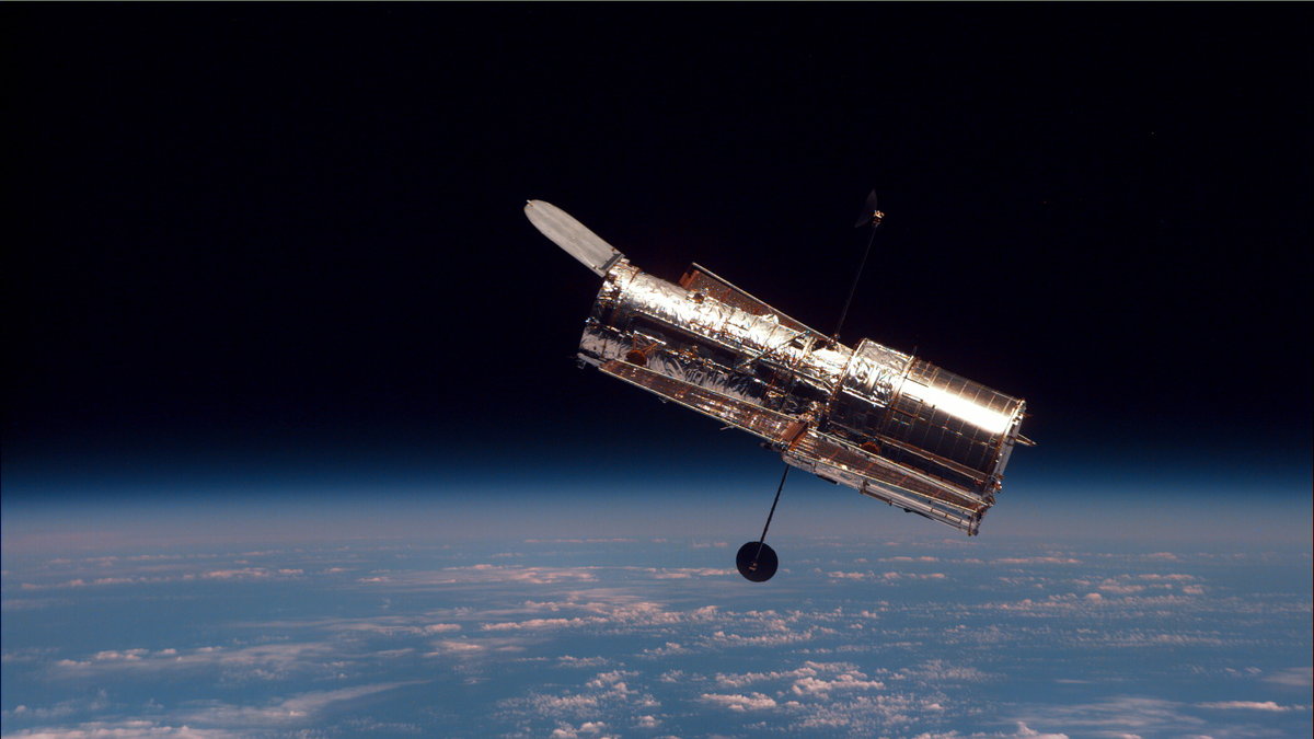 Hubble-teleskopet in action
