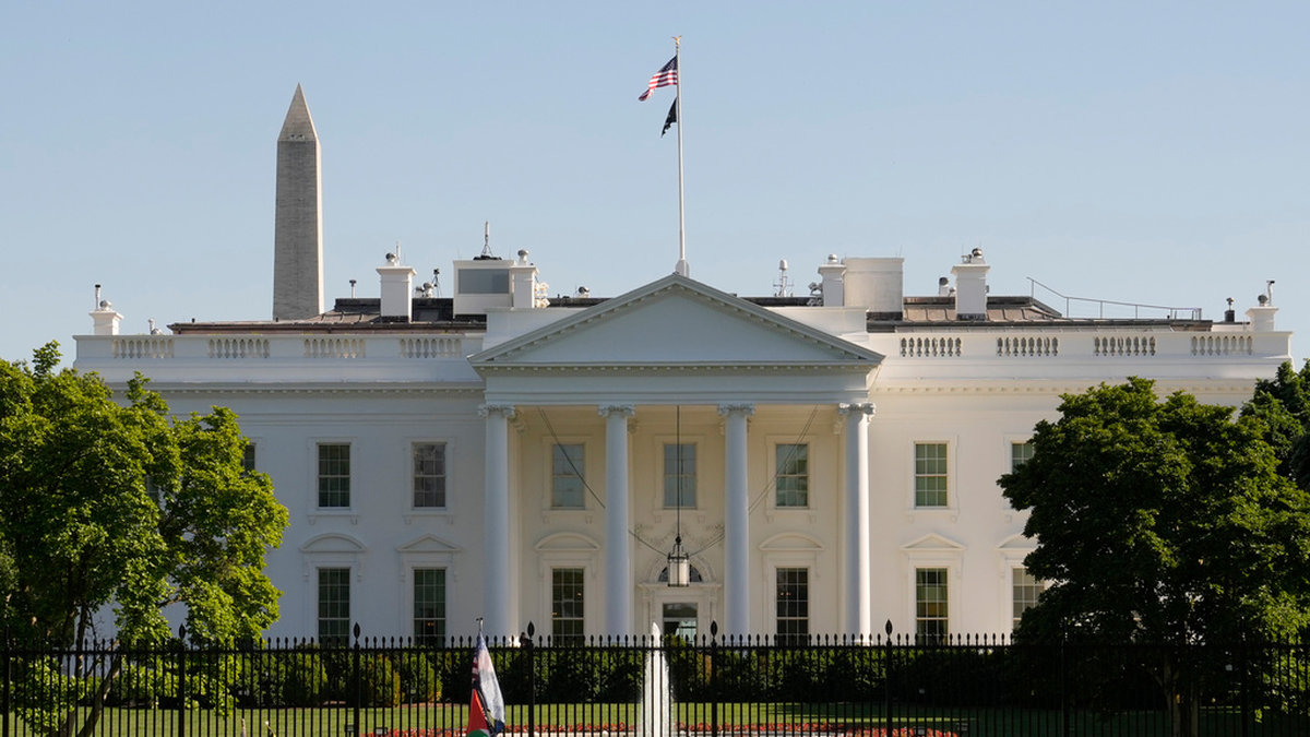 Vita huset är residens och arbetsplats för USA:s president. Arkivbild.