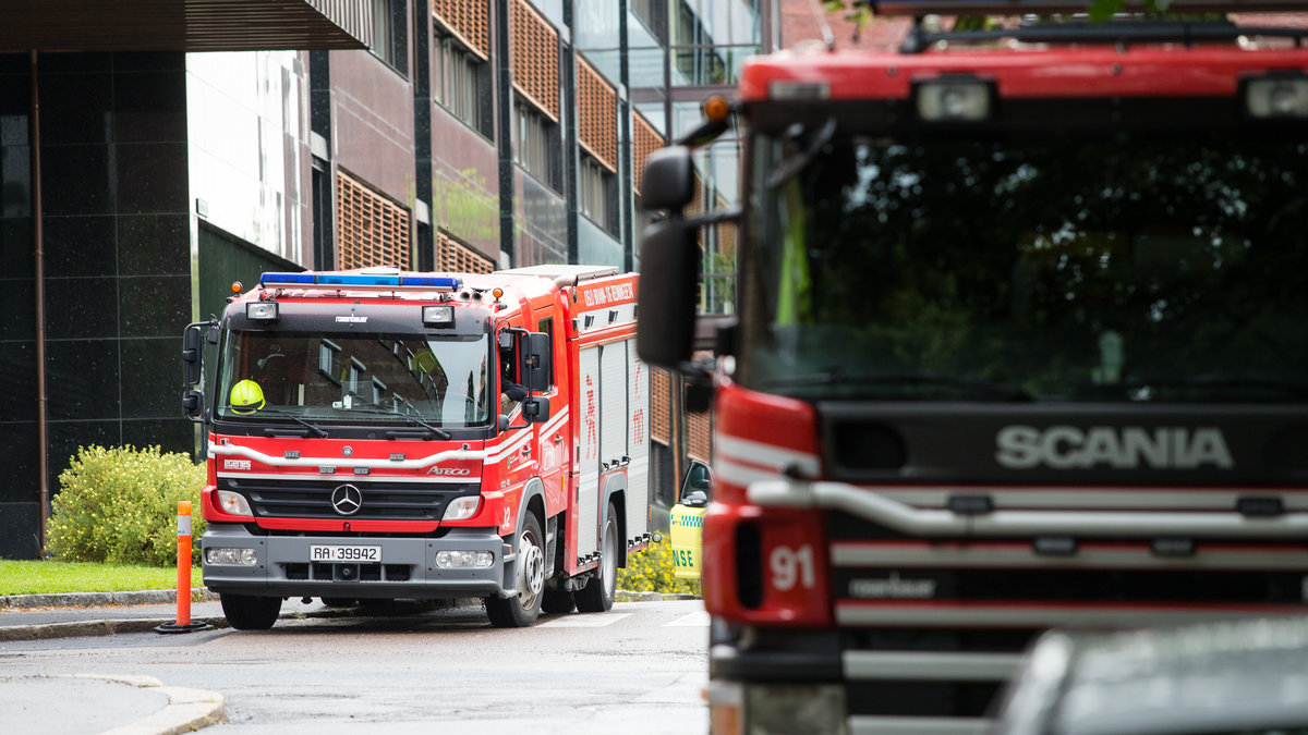 Polisen fann en bombattrapp vid universitetet i Oslo. 