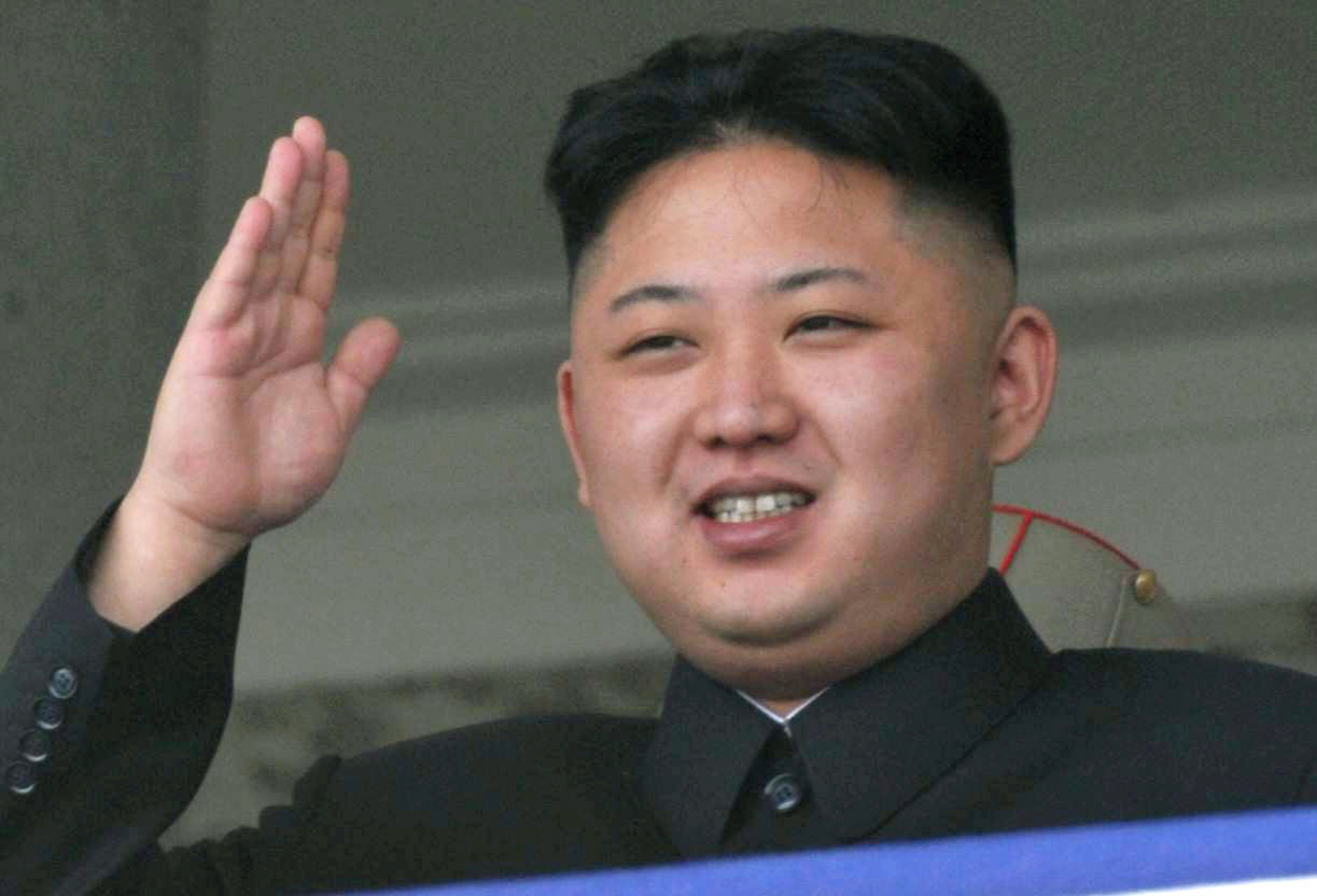 Söndagen bjöd även på Kim Jong Uns första teveinspelade tal till nationen efter att han tagit över makten. 