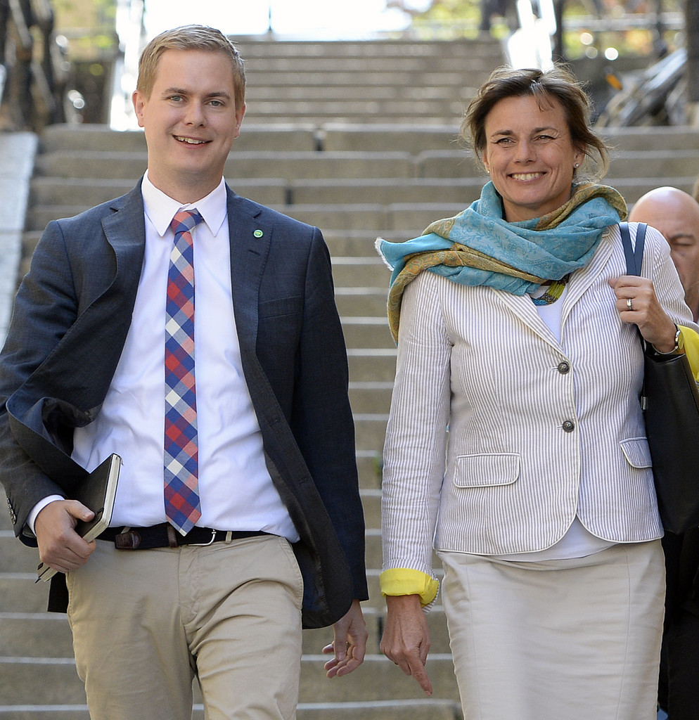 Gustav Fridolin och Isabella Lövin, är alltså Miljöpartiets språkrör sedan i fredags.