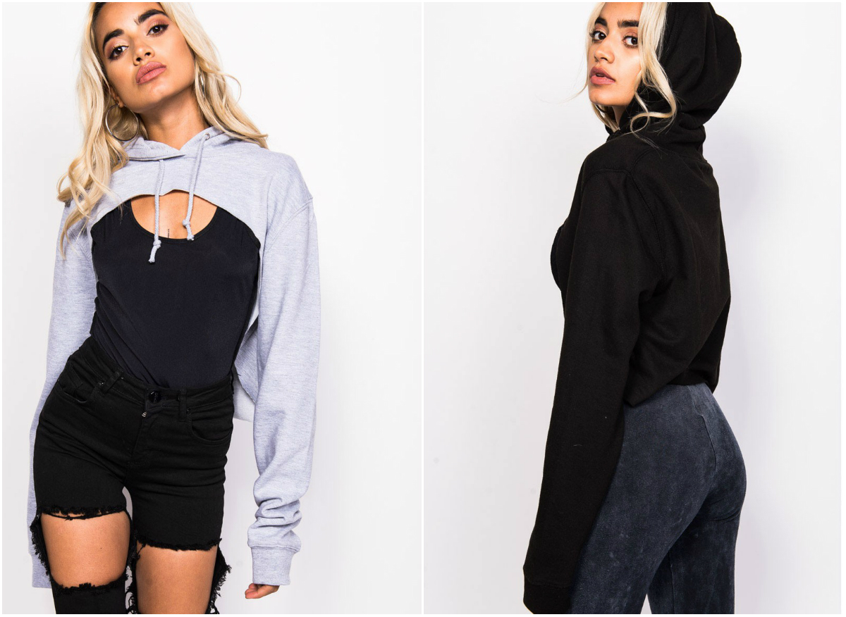 Croppad hoodie Croppad hoodie
