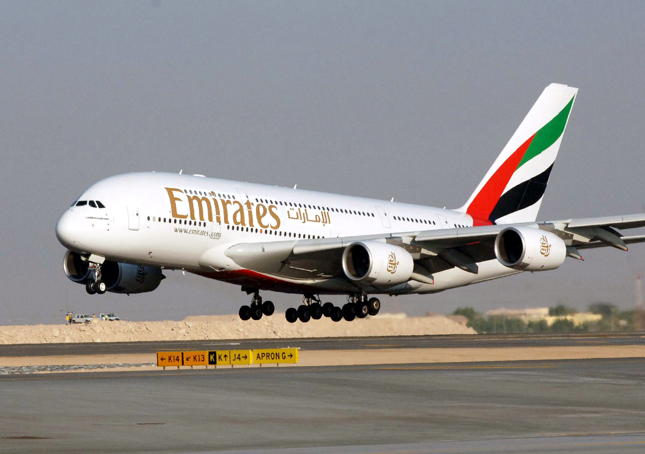 Paret arbetade som flygvärdar på Emirates Airlines.