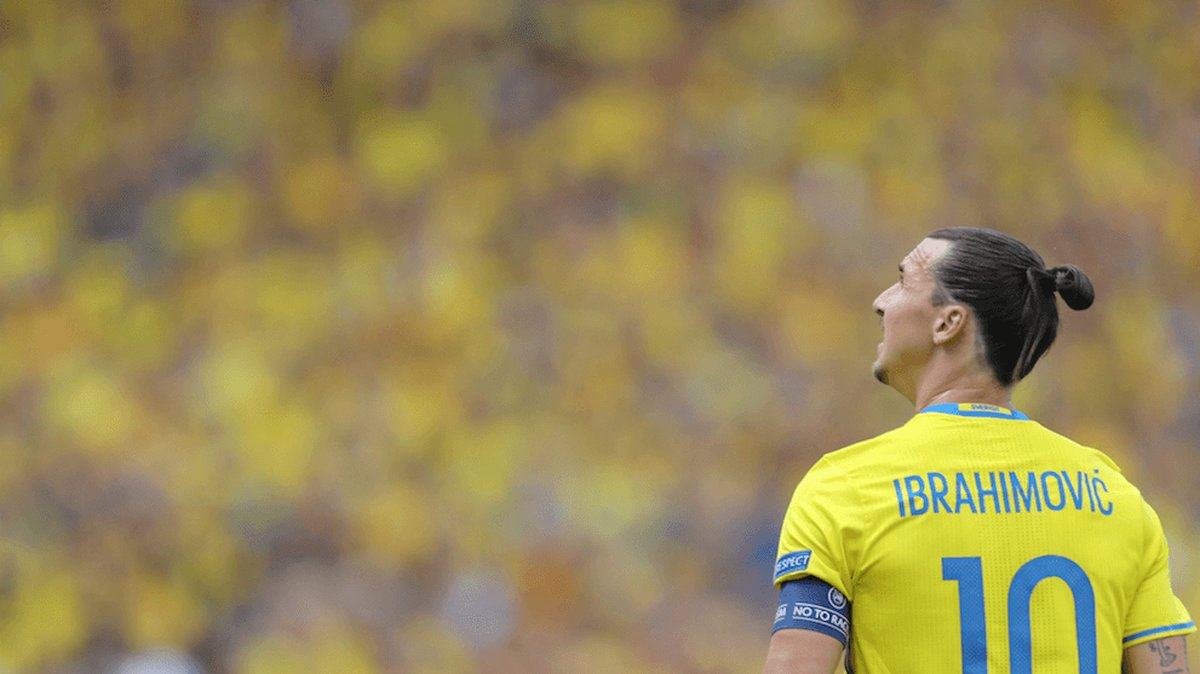 Zlatan Ibrahimovic har fortfarande inte skjutit på mål i EM.