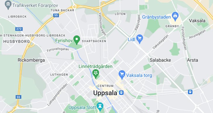Polisinsats/kommendering, Brott och straff, dni, Uppsala