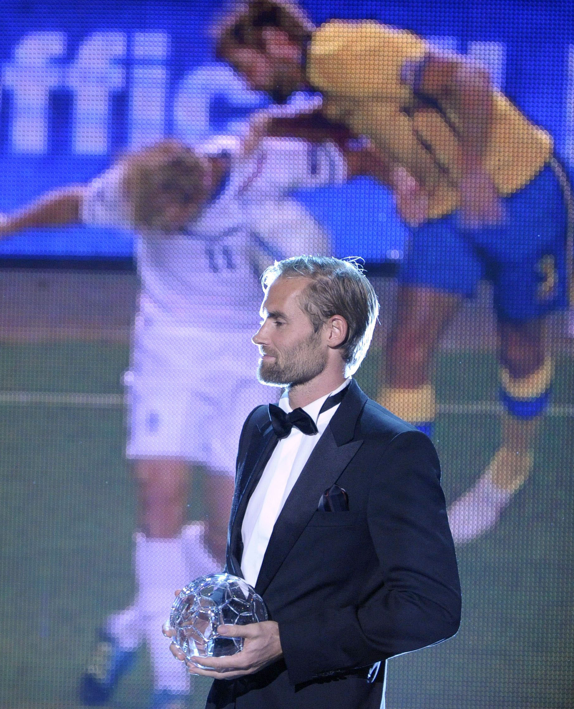 Försvararen från Gullspäng har vunnit utmärkelsen årets back fem gånger totalt - och fyra år i följd. 