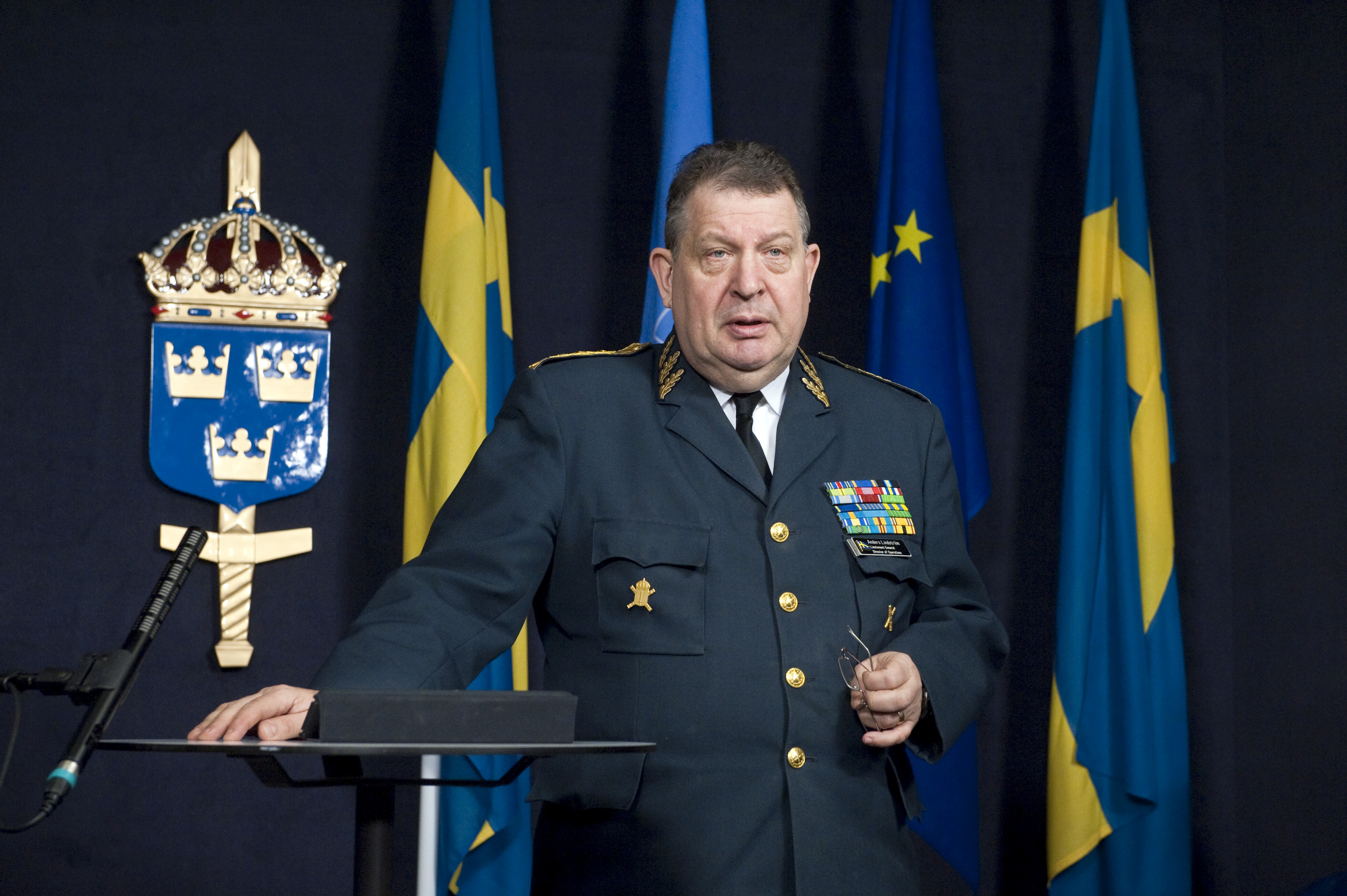 Anders Lindström är generallöjtnant och ansvarig för Sveriges insats i Afghanistan.