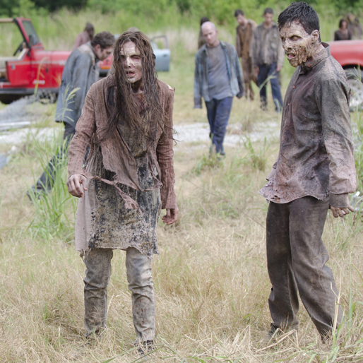 Även "The Walking Dead" är riktigt beroendeframkallande. Efter bara två avsnitt var de flesta fast.