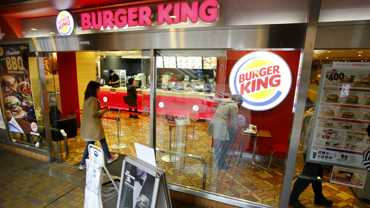 En Burger King-restaurang.