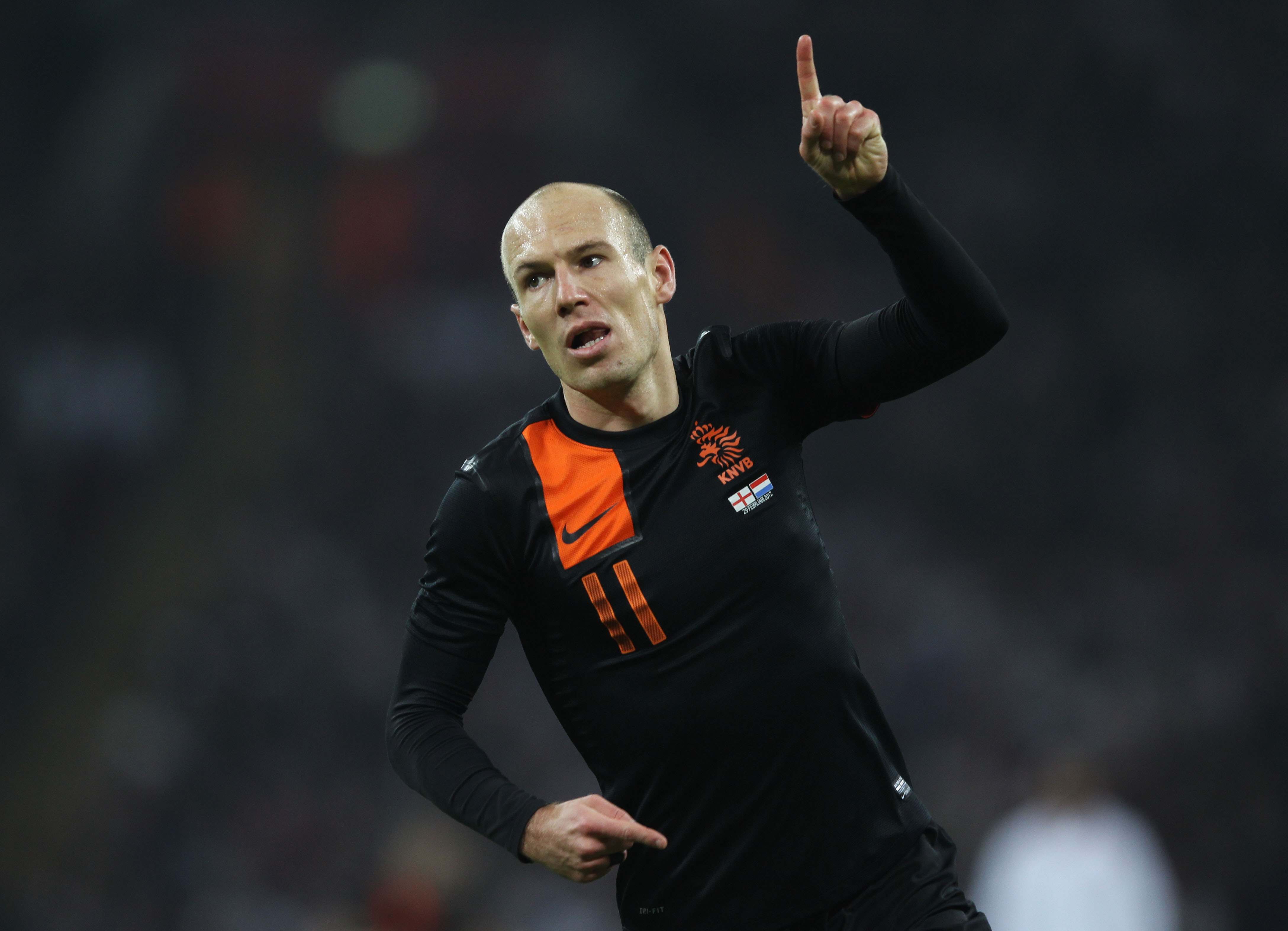 Arjen Robben, vänsterytter, Holland.