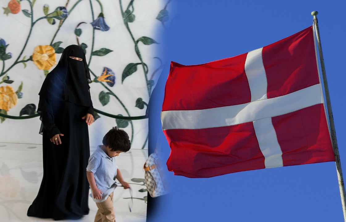 Danmark inför förbud mot burka och niquab.
