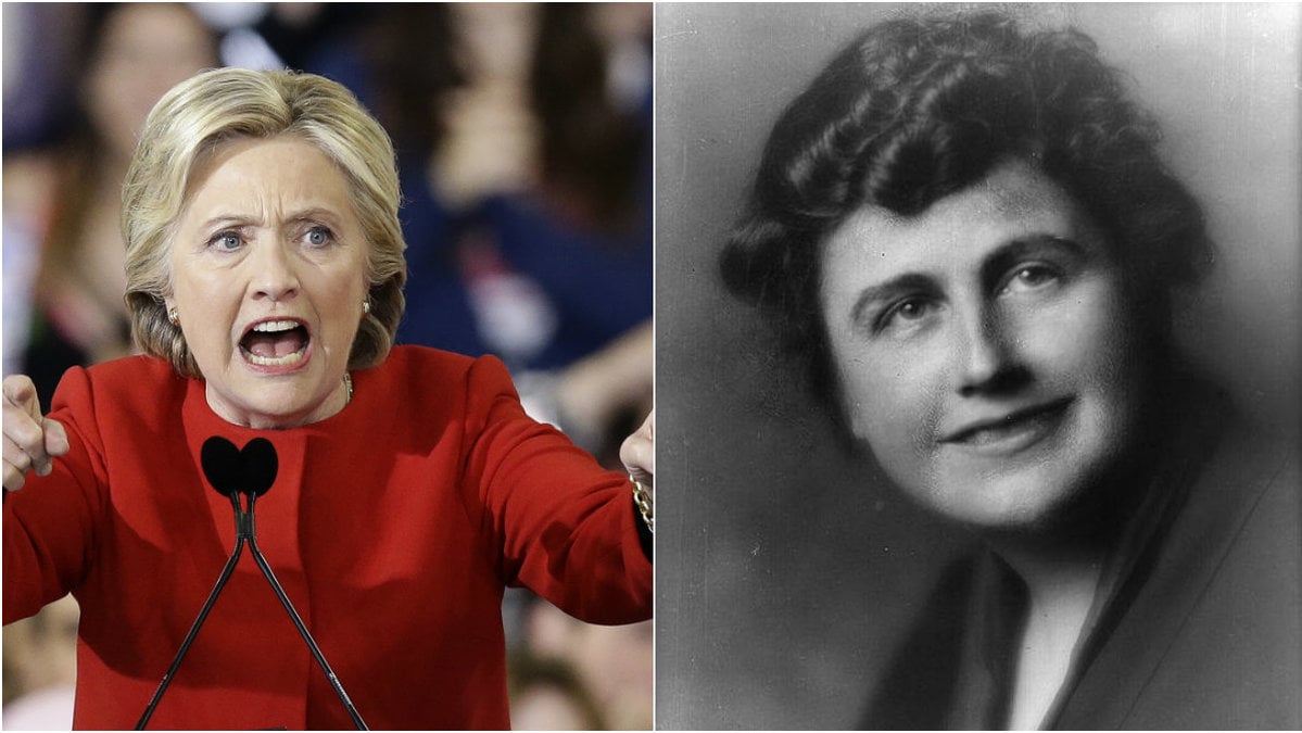 Clinton förste kvinnlige presidenten? Nja.