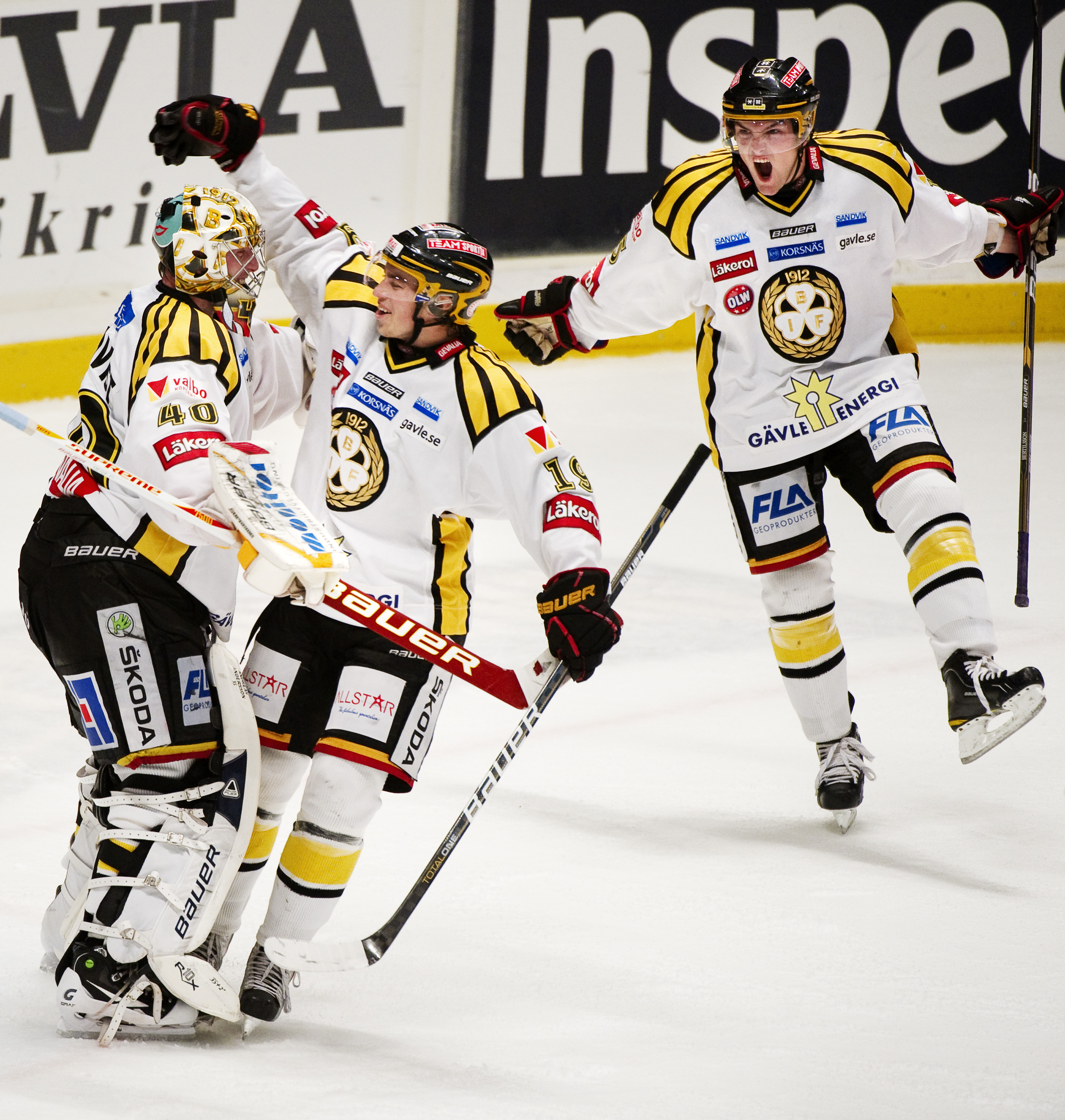 6. Brynäs gör en kanonsäsong på - och utanför isen: Gävlelaget har ökat sitt snitt med över 600 personer och 6 267 personer ser lagets matcher. 