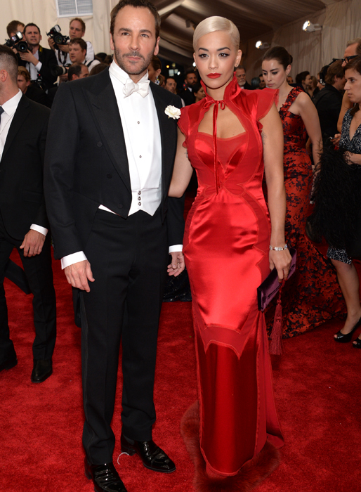 Tom Ford och Rita Ora var stiliga men satsade på säkra kort. Tom Ford och Rita Ora var stiliga men satsade på säkra kort.
