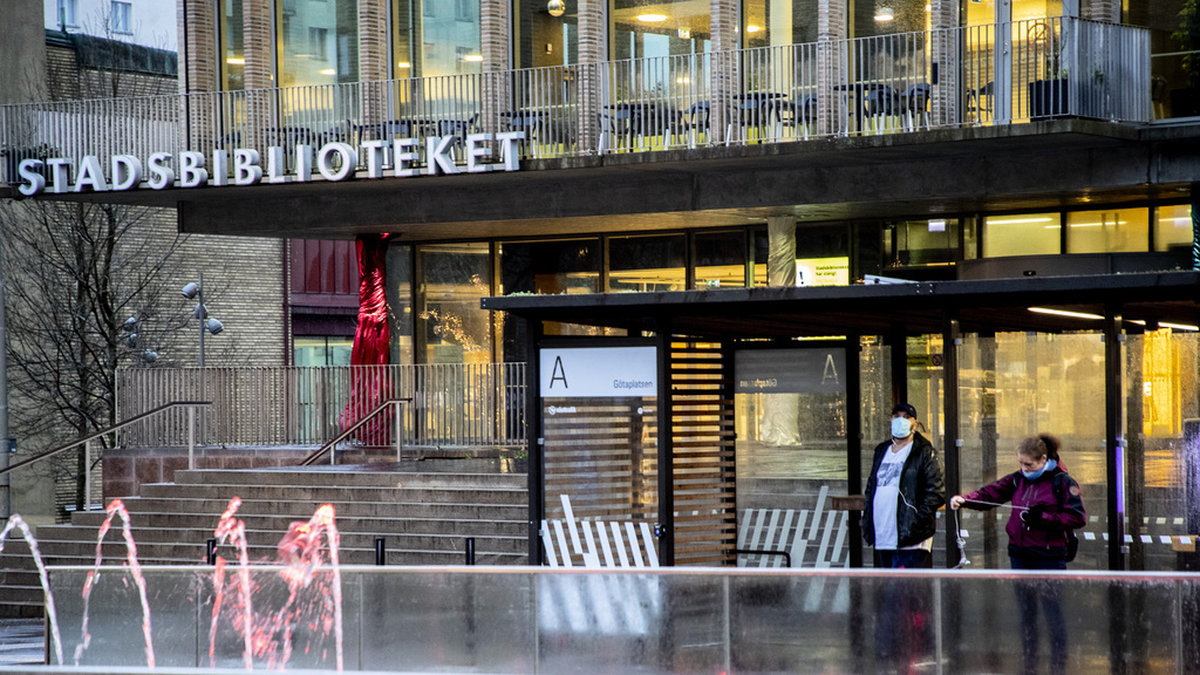 bibliotek bantar utbudet av böcker