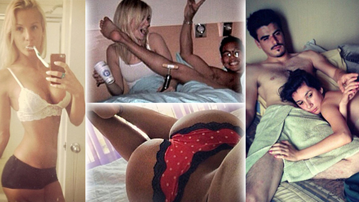 Den nya Instagramtrenden: Dela med sig av selfies tagna efter sex. 