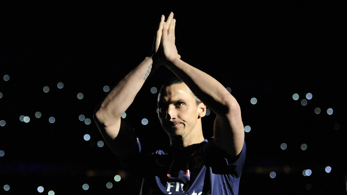 Zlatan Ibrahimovic har blivit vald till årets spelare i Paris Saint-Germain – av supportrarna. 