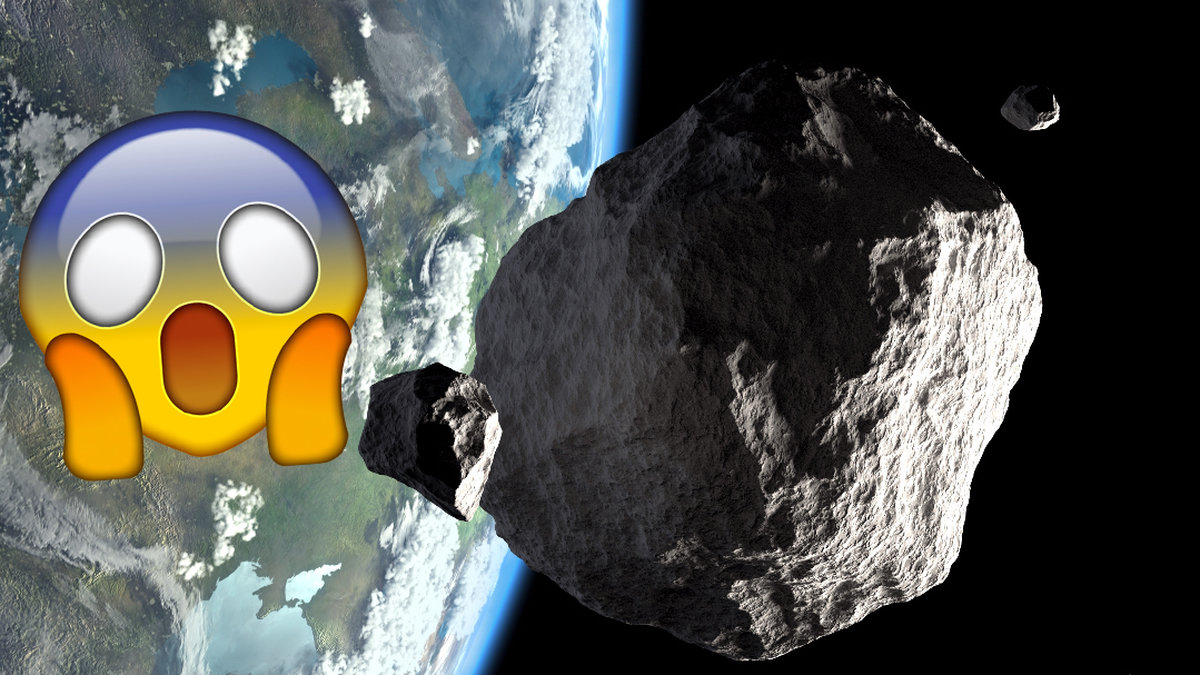 Asteroid passerar jorden