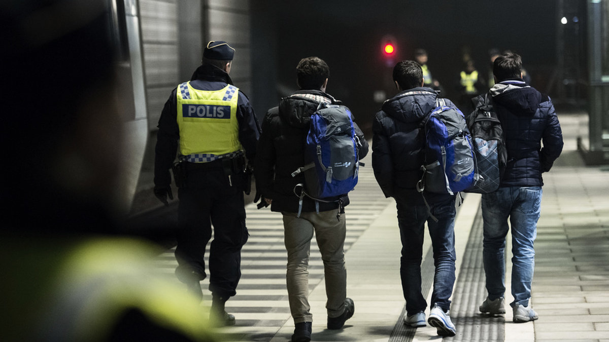 Sverige är ett av de länder i Europa som tagit emot flest asylsökande per capita under det senaste decenniet, enligt Tidöpartierna. Arkivbild.