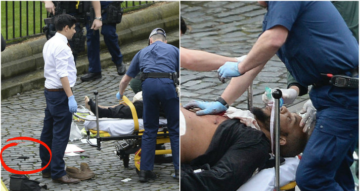 Terrorattacken i Westminster, Attack, London