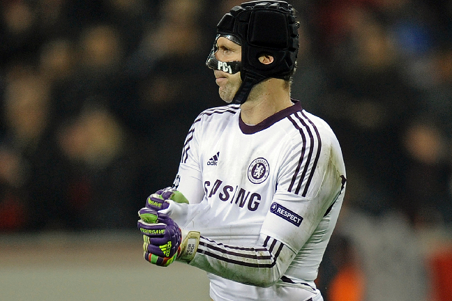 Petr Cech kunde inget göra när Bayer Leverkusen vann över Chelsea.