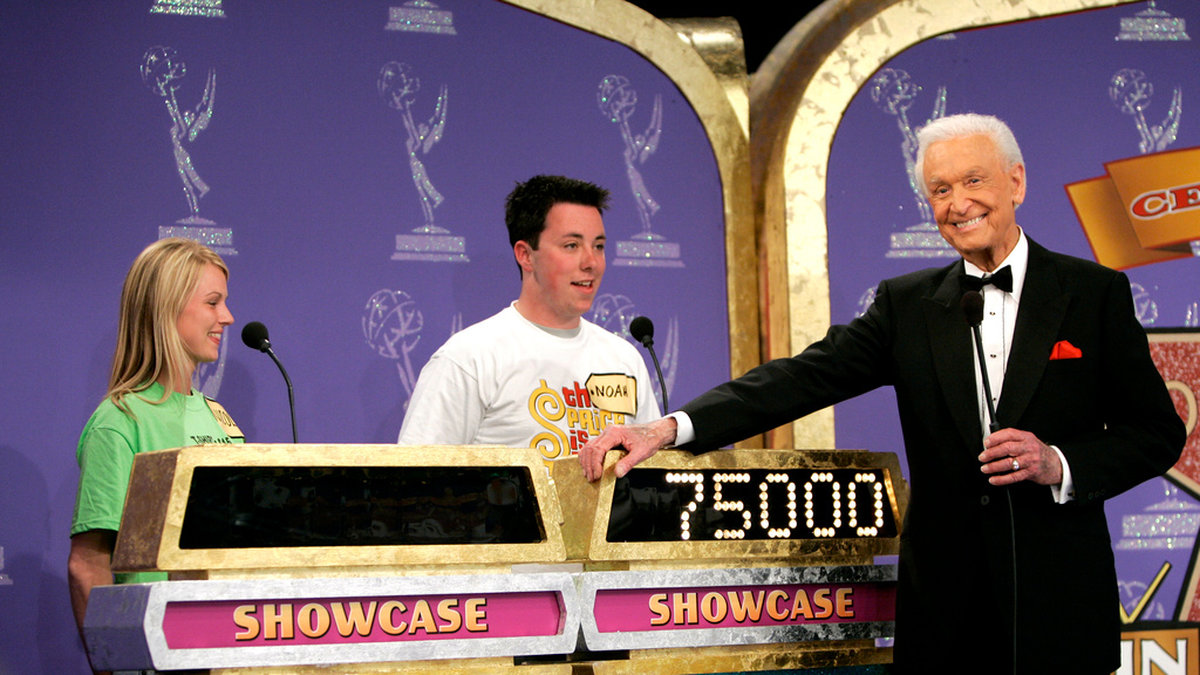 Bob Barker under sitt sista år som programledare för 'The price is right', 2007. Arkivbild.