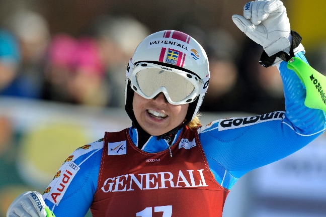 Anja Parson, Super-G, skidor, Stortlopp, Vinterkanalen