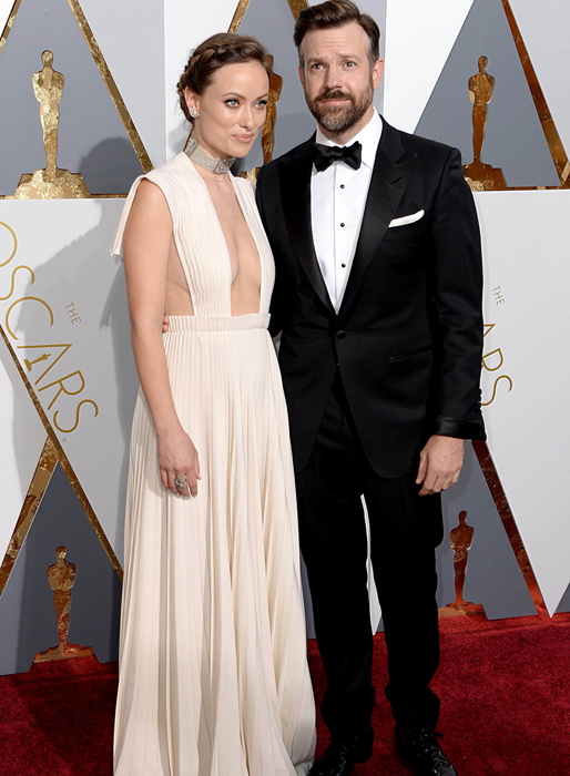 Olivia Wilde och Jason Sudeikis. Olivia Wilde och Jason Sudeikis.