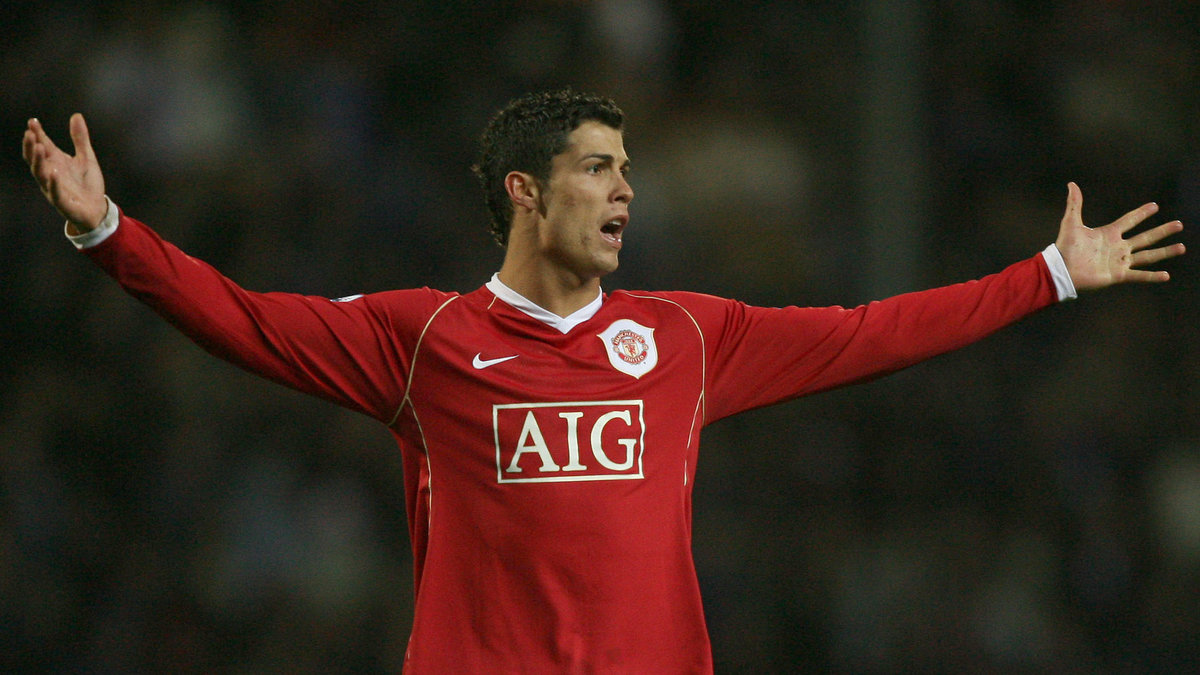 Ronaldo spelade i United mellan åren 2003 och 2009.