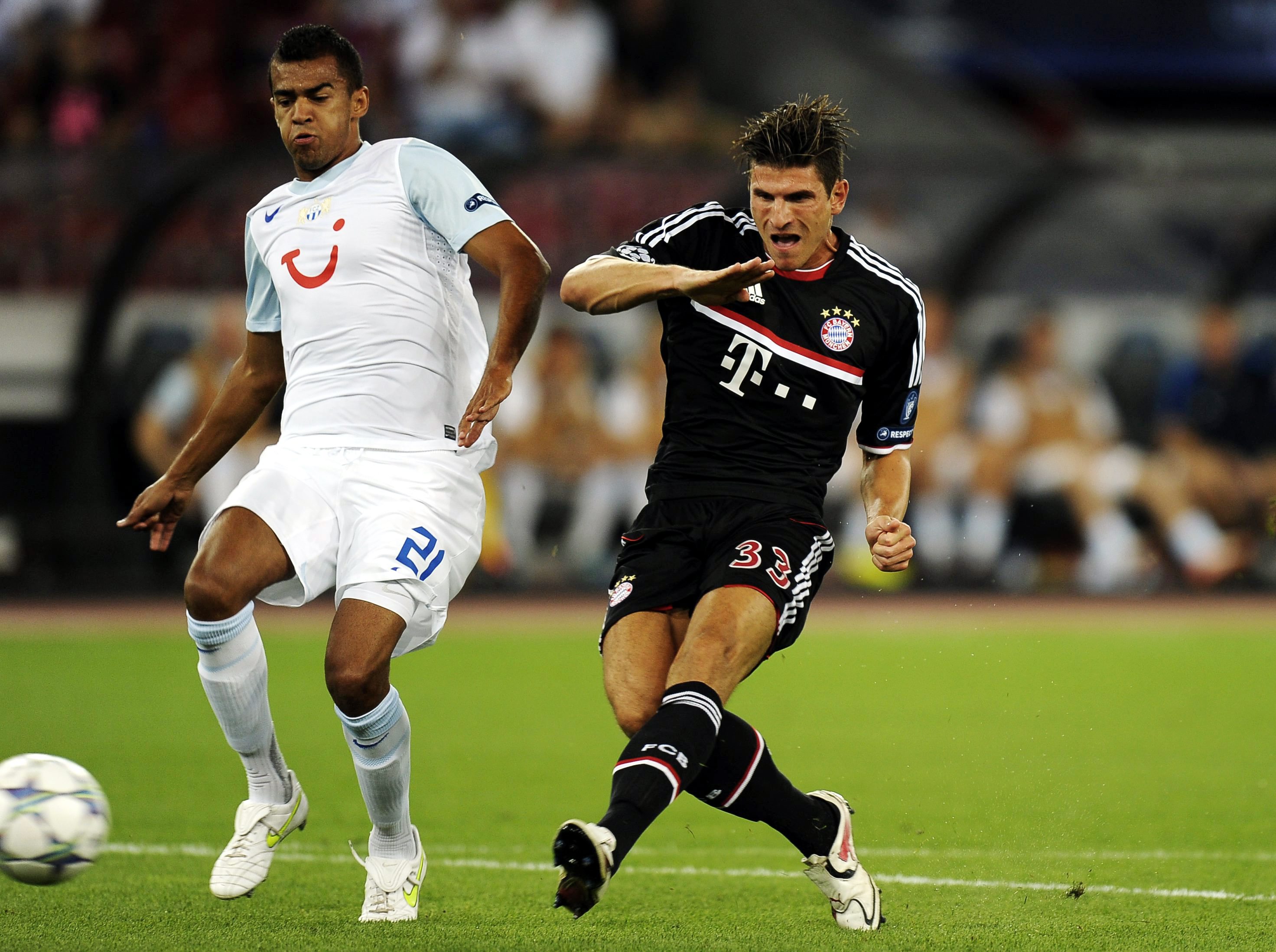 Mario Gomez är målbäst i Bayern, med 12 fullträffar.