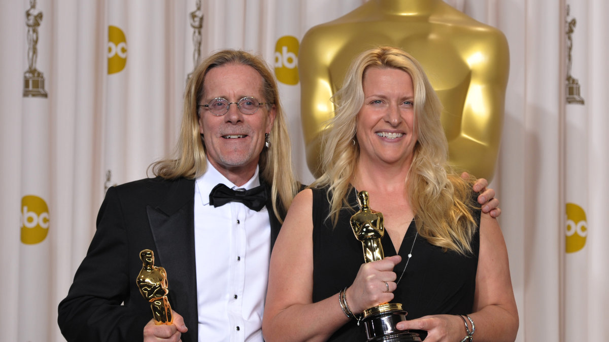 Per Hallberg och Karen Bakers Landers vann för bästa ljudmixning i "Skyfall".