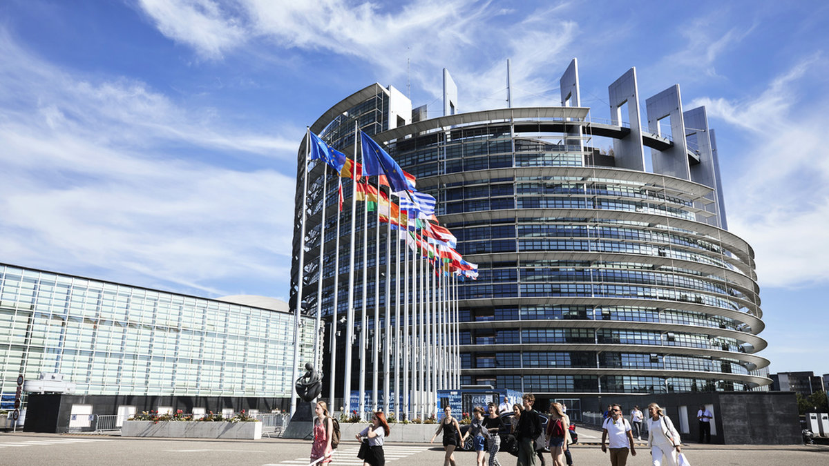 Europaparlamentet i Strasbourg. Arkivbild.