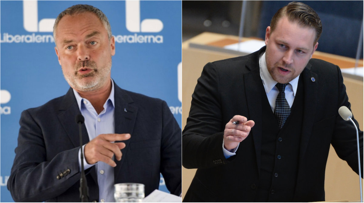 Mattias Karlsson till attack mot Jan Björklund