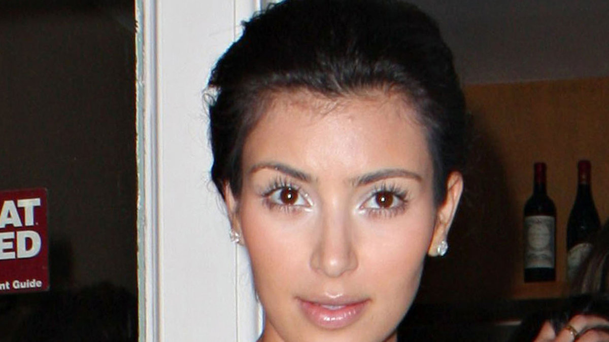 En osminkad Kim år 2008.