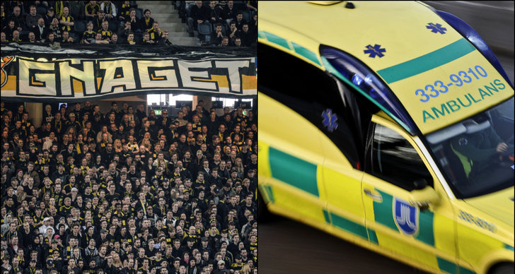 Ambulans, AIK, Friends Arena, Hot, Syrianska