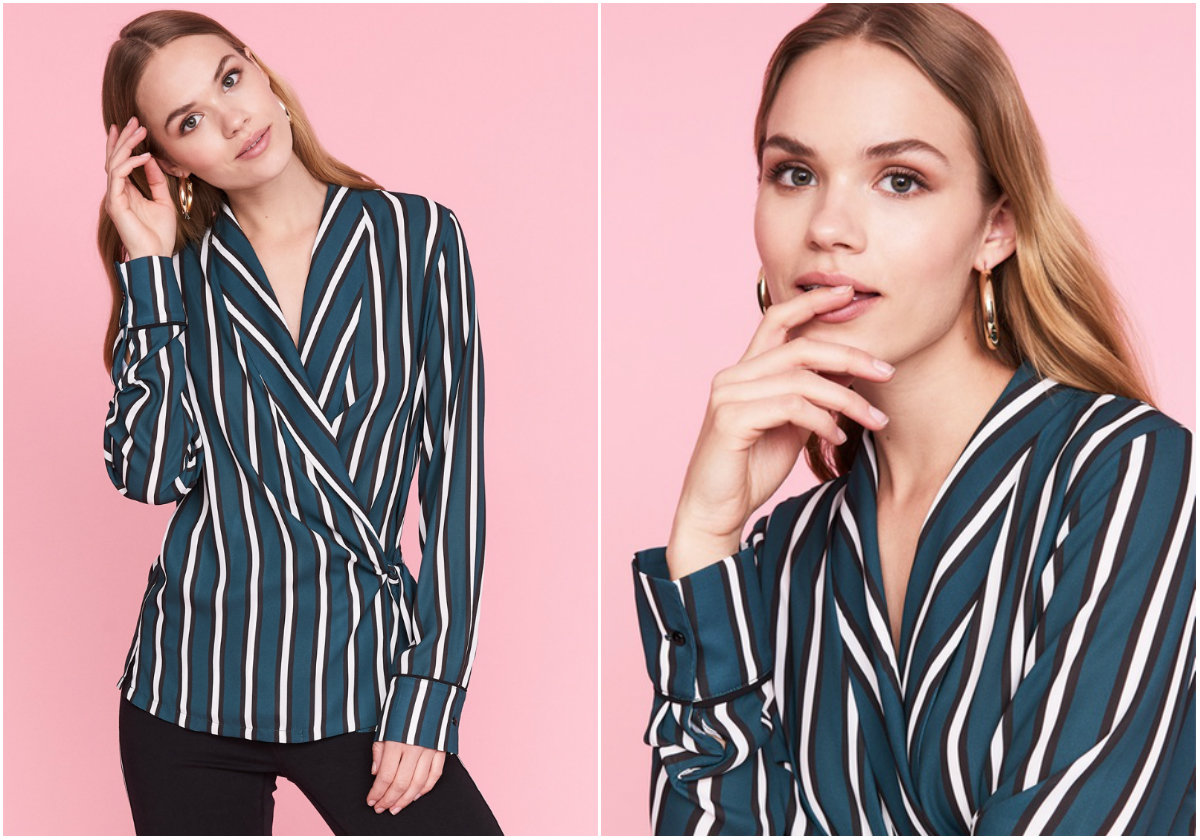 Randig blazer gina tricot Randig blazer gina tricot