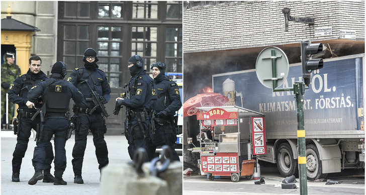Terrorattack, Gärningsmän, Skottlossning, Stockholm