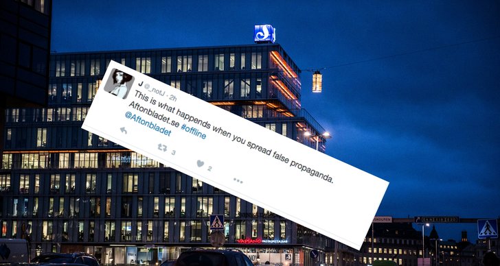 Hackernätverk, Twitter, Hacker, Aftonbladet