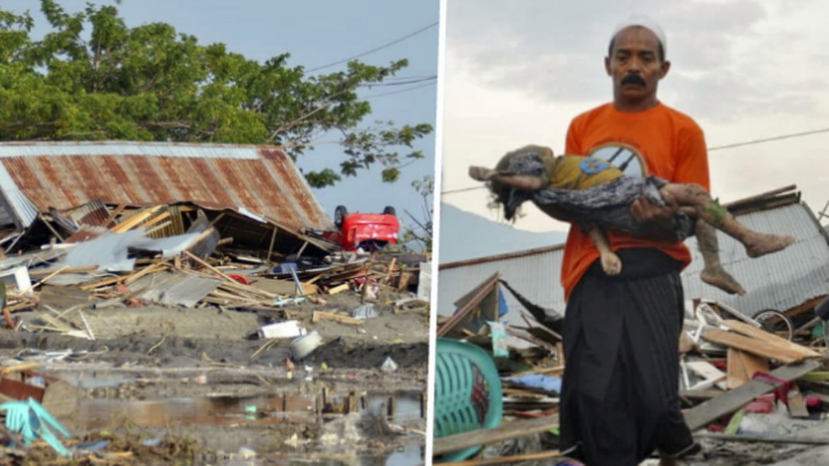 384 människor har dött i naturkatastrof i Indonesien