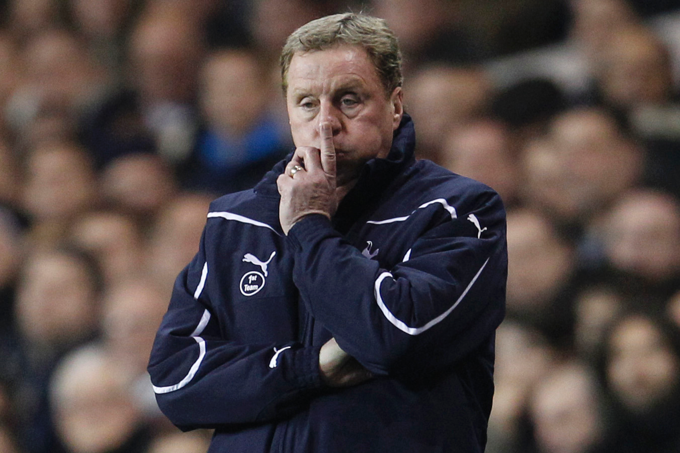Tottenham-tränaren Harry Redknapp tycker det är märkligt att de egna fansen ska ge sig på sina spelare.