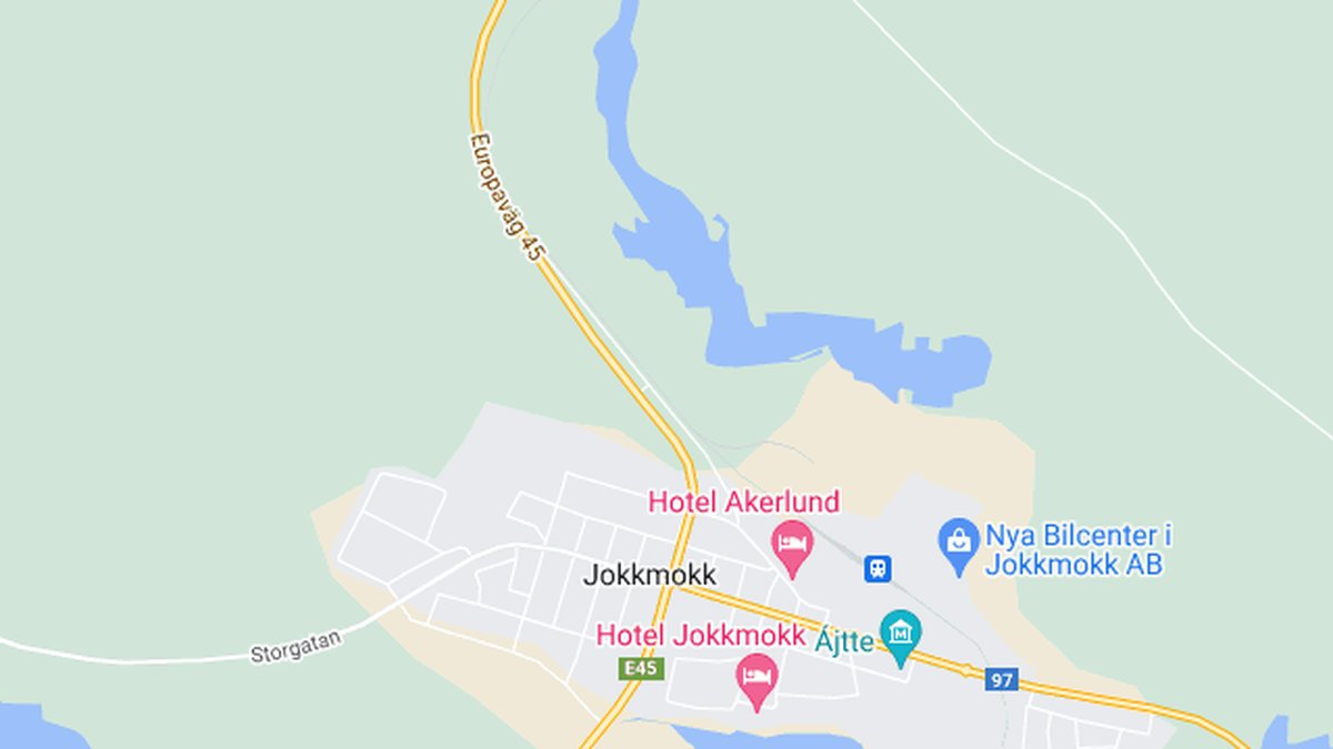 Google maps, Jokkmokk