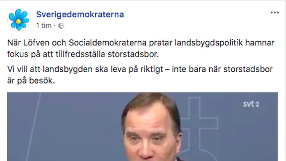 Stefan Löfven Sverigedemokraterna