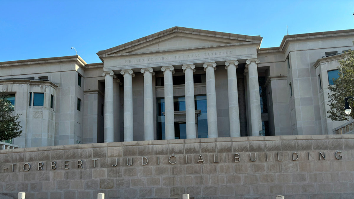 Alabamas högsta domstol i delstatshuvudstaden Montgomery.