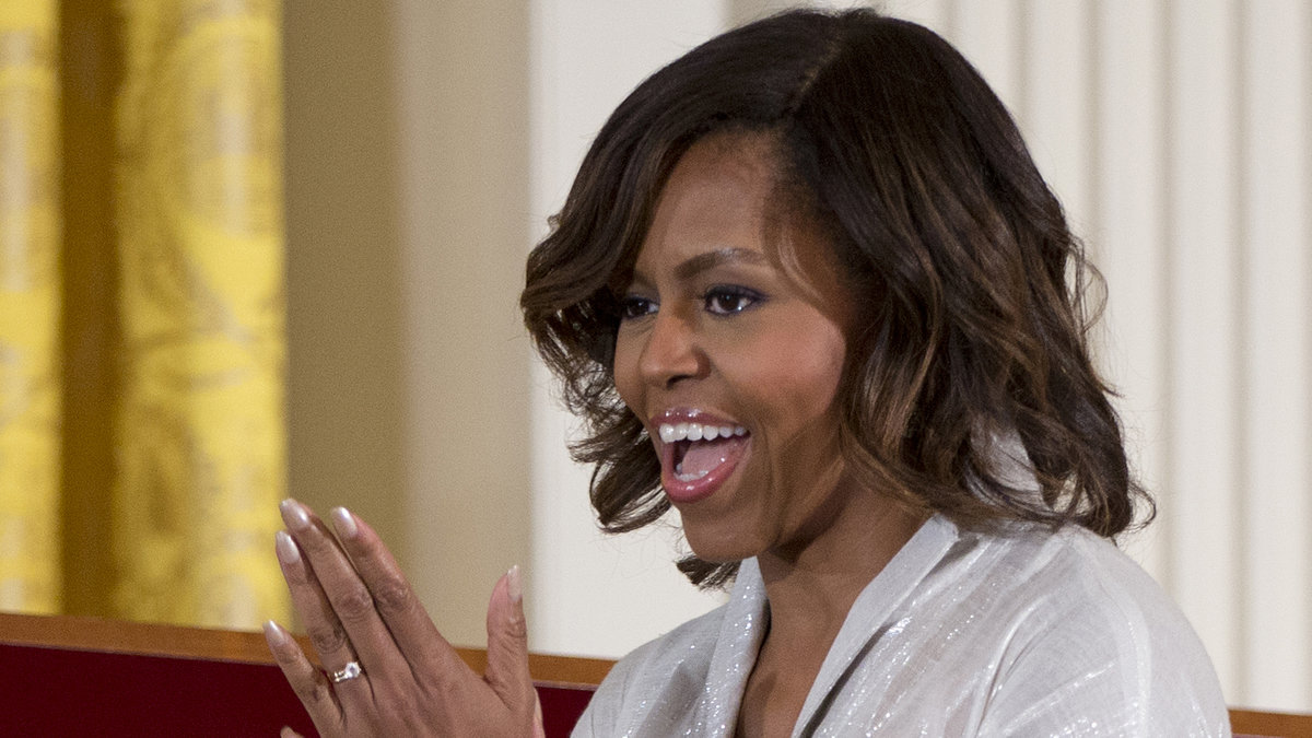 8. Michelle Obama, 50 år, Presidentfru