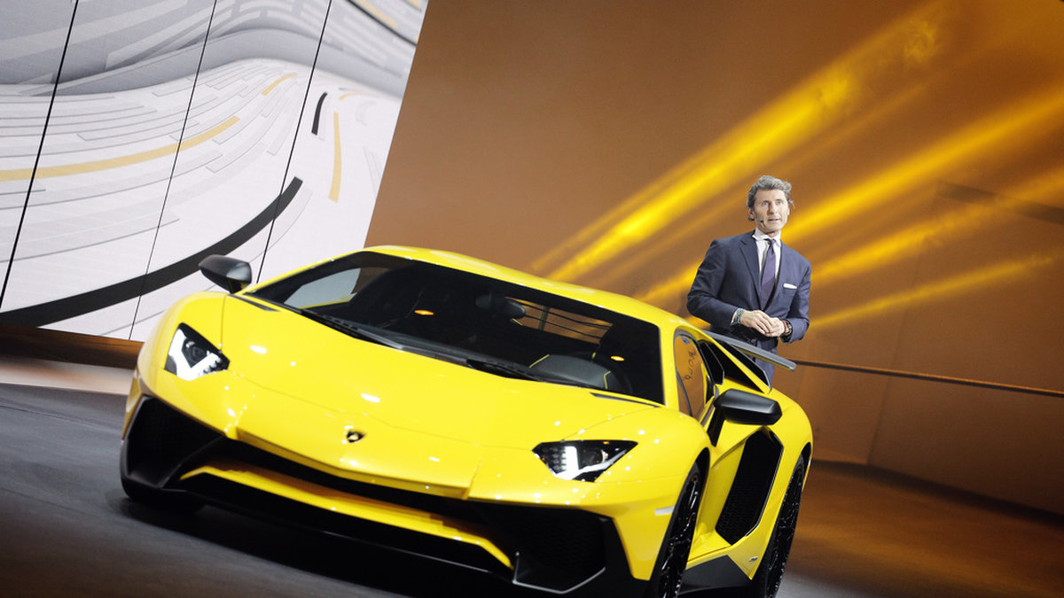 Lamborghini, med vd Stephan Winkelmann, på väg att överge förbränningsmotorn. Arkivbild