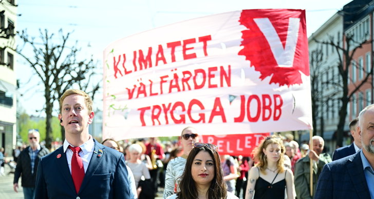 Politik, Nooshi Dadgostar, A-kassa, Göteborg, TT, Ulf Kristersson, Sverigedemokraterna, vänsterpartiet